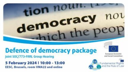 EESC defence of democracy flyer 1