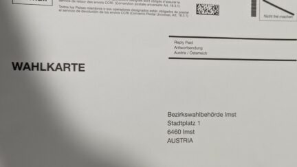 Wahlkarte NRW 2024